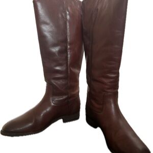 Elegant Brown Leather Boots